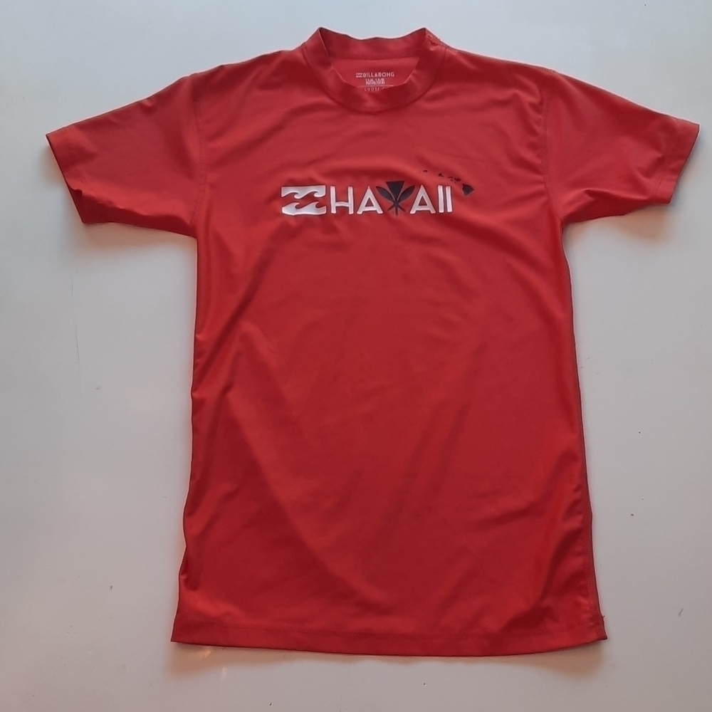 Billabong Hawaii UPF 50+ Short Sleeve Performance T-Shirt Burnt Orange